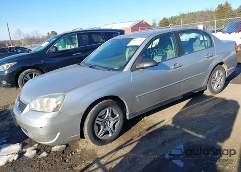 2007 Chevrolet Malibu Ls из США, поврежденный, VIN 1G1ZS58NX7F177301